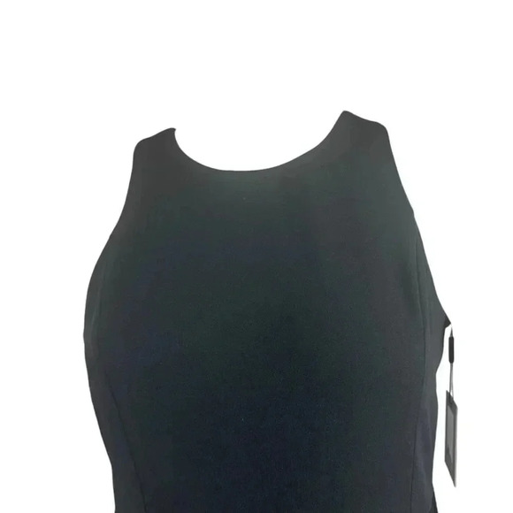 Calvin Klein black asymmetrical hem sleeveless  size 14 - Picture 3 of 12